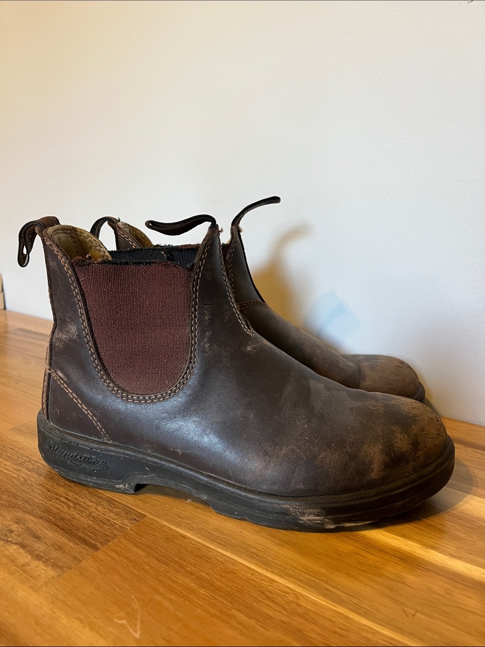 Blundstone classic 550 in walnut size
